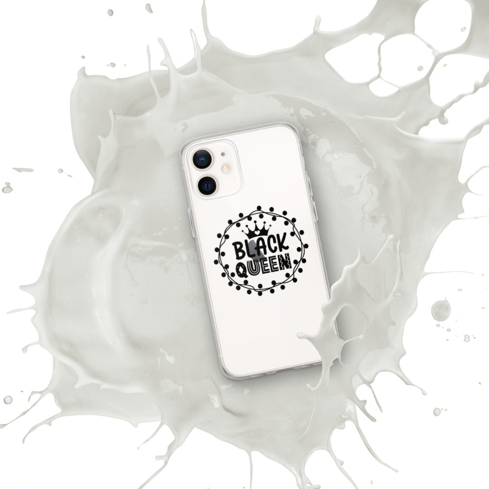 BLACK QUEEN iPhone Case