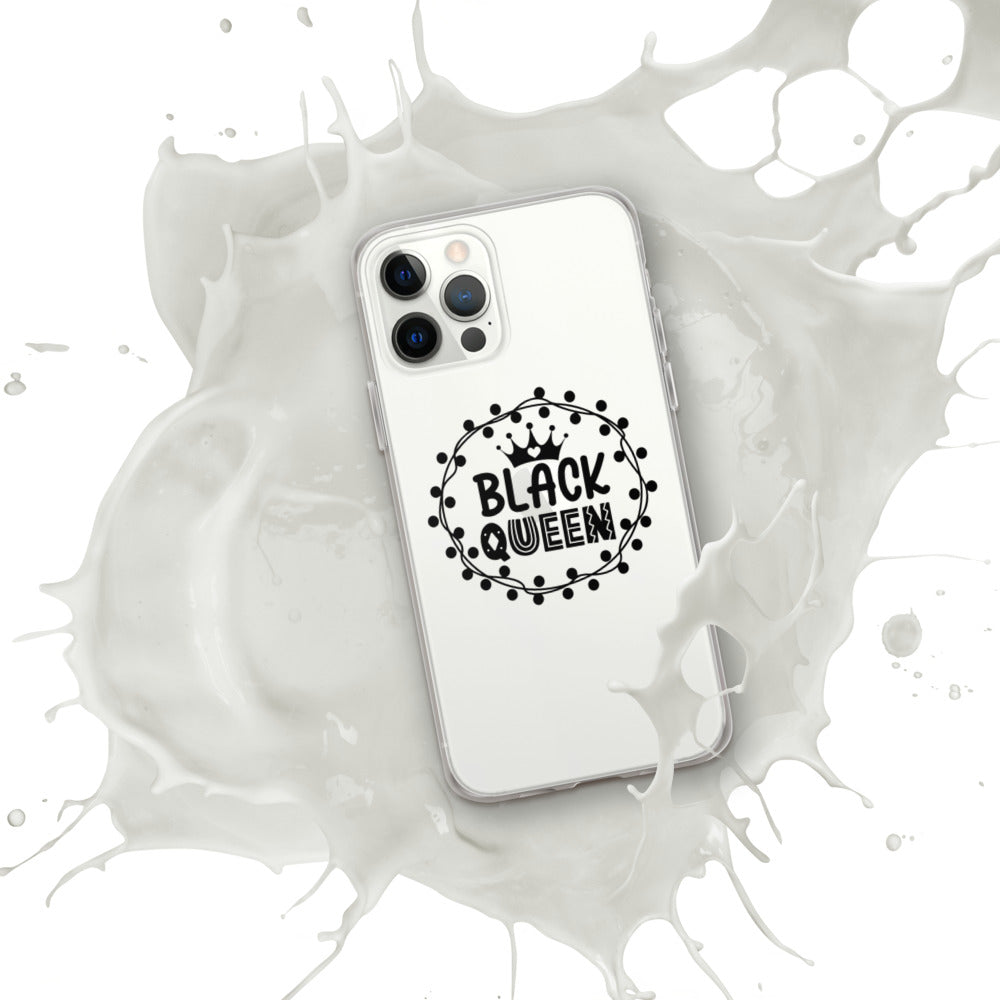 BLACK QUEEN iPhone Case