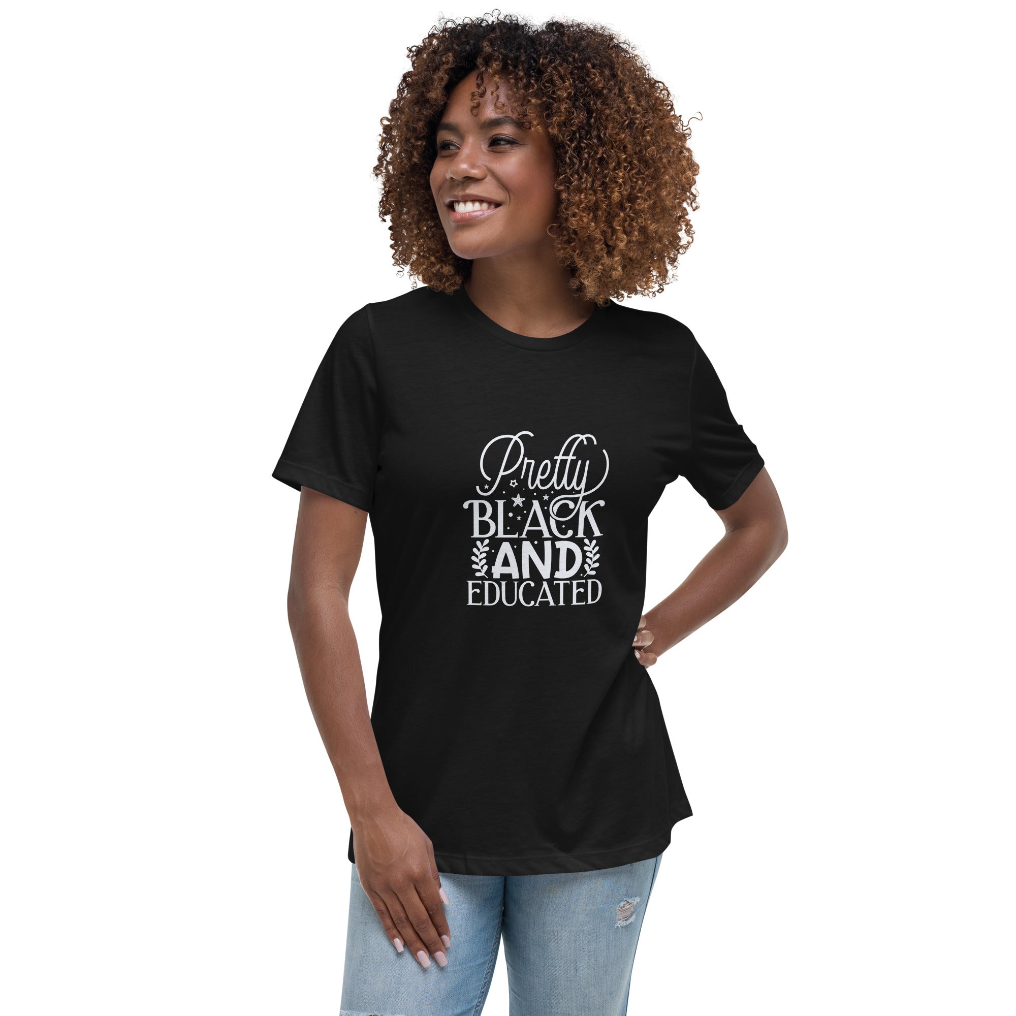 PRETTY BLACK EDUCATED T Shirt NUFF TINGS